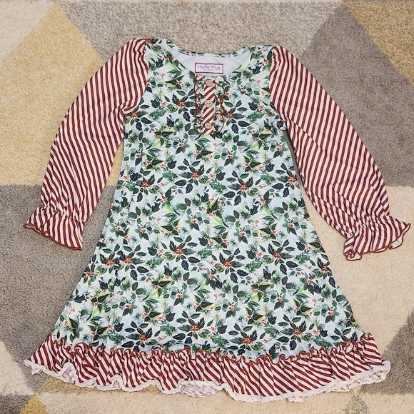 cheeky plum Other - 3/$15🍎Girls Winter Pajama Dress Size 7